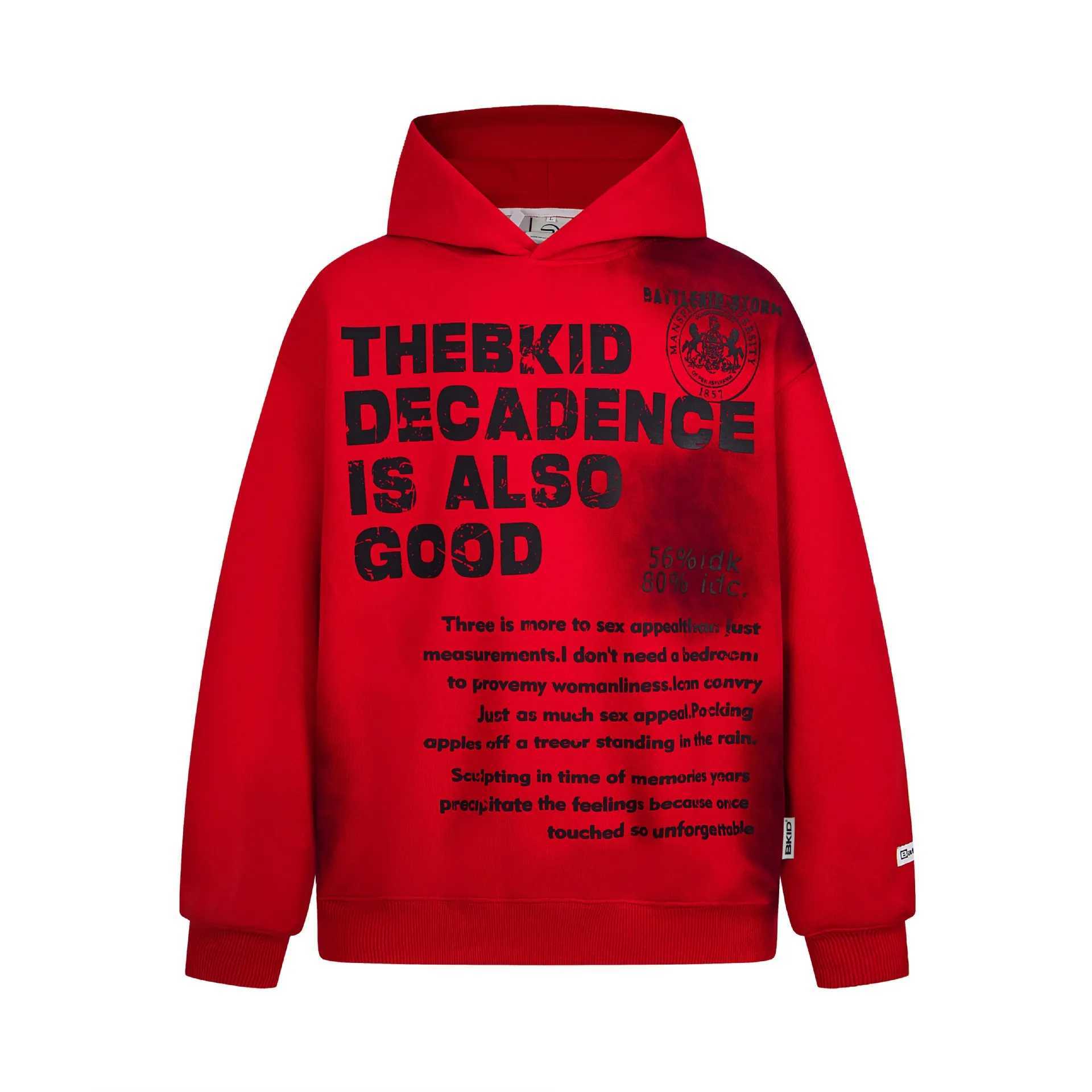 Street Style Hoodie Couple Loose Fit Cotton Polyester Blend Long Sleeve Zipper Closure Vintage Design Men Women Casual Outerwear J251014