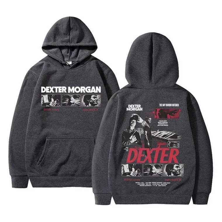 TV program Dexter Morgan The Bay Harbour Butcher Mens hoodie Casual hoodie Retro fashion Y2K Comfortable Sweatshirt J251014