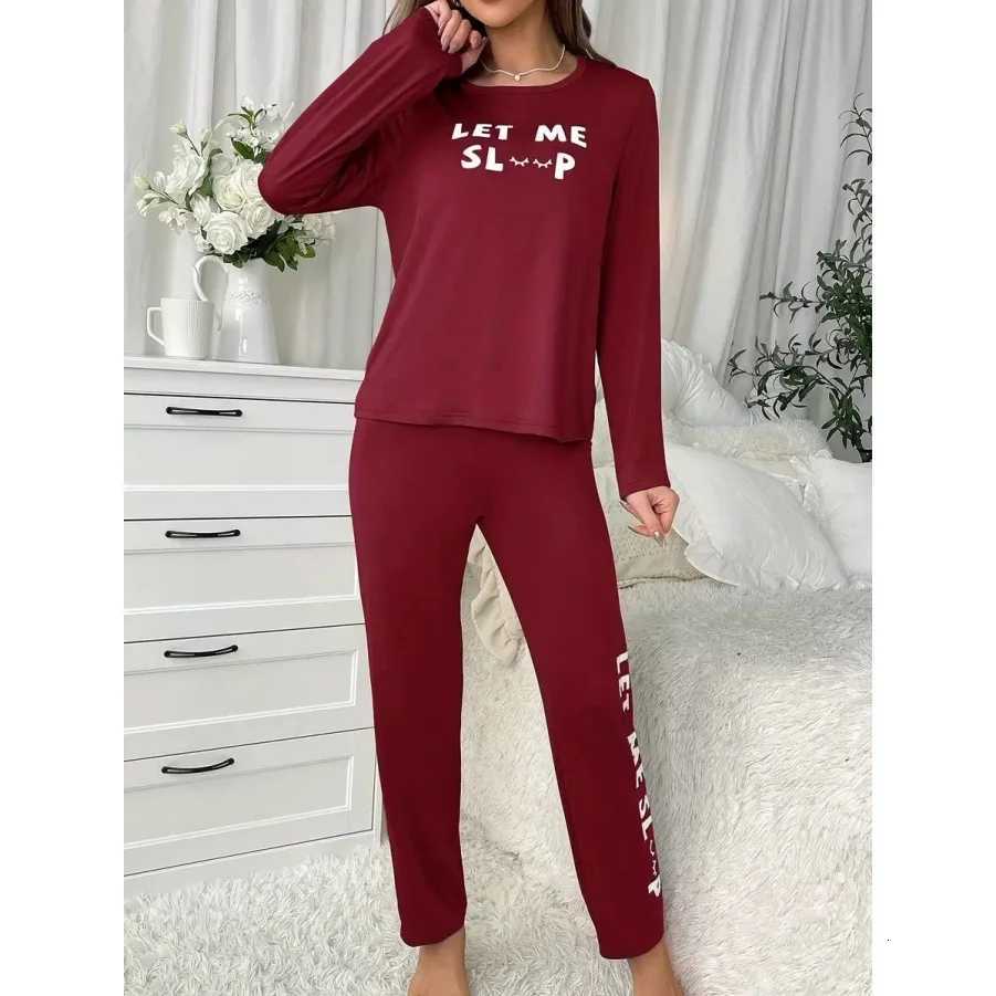 Sleepwear Womens Nightgown Long Sleeve Pajamas Ladies Pj Sets for Woman Pyjamas Set Pajama Girl Home Wear Set Homewear FemaleT251014