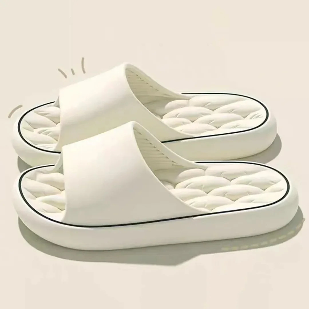 Super Light Soft Slippers Simple Fashion Slides EVA Elastic Shoes Colorful Sneakers In Door Bathroom Flip Flops 251008