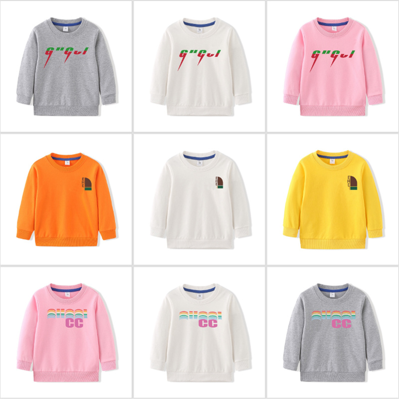 Designer Kids Hoodies Fashion Babies Pullover Hoodie Letter Print Sweatshirts Child Cotton Hoodies Boys Girls Sportwear Luxury Kids Hoodie