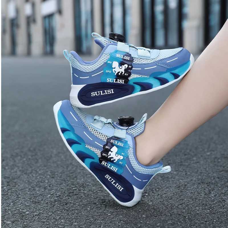 Summer breathable mesh childrens fashionable boys running casual outdoor lightweight girls sports shoes XJ250701 XJ260303