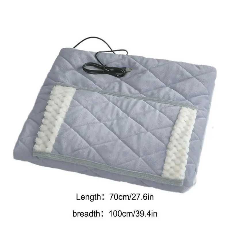USB electric Heated blanket 5V warming blanket office nap heating blanket crystal velvet skin friendly heated car blanket Y251014