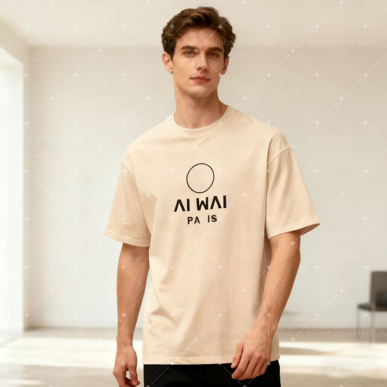 Men's Plus Designer T-shirt High-quality, fashionable, casual and simple heavy cotton T-shirts designed by designers. Both men and women must have an Asian bonus SIZE S-4XL