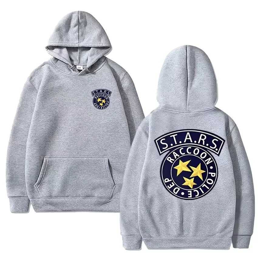 New in Limited Resident Evil Graphic Hoodie Men Women Harajuku fashion Y2k Sweatshirt Unisex Casual Fleece Long sleeve pulloversJ251115