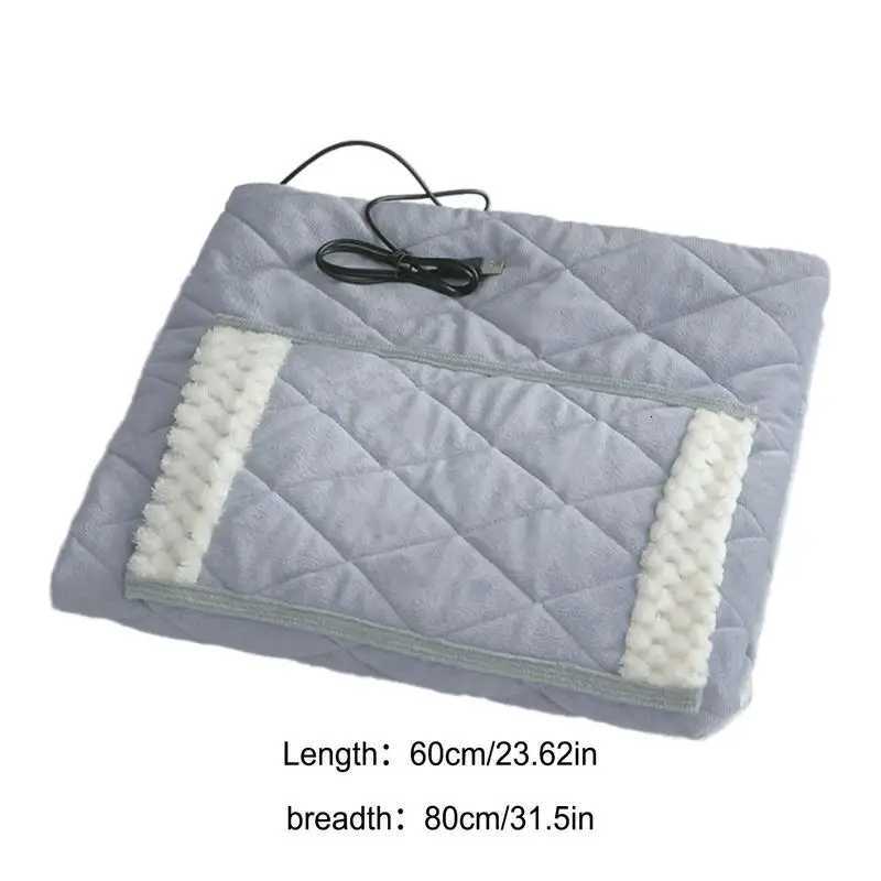 USB electric Heated blanket 5V warming blanket office nap heating blanket crystal velvet skin friendly heated car blanket Y251014