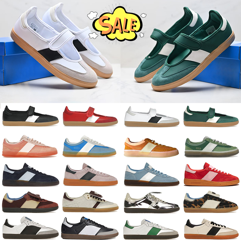 New mary jane Designer shoe women Ballet flats suede sneakers sandals men dress shoes womens Driving white black scarlet gum ladies sandals outdoor sports sneaker