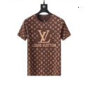 luxury goods men t shirt designer new casual wrinkle resistant classic star shaped letter pattern couple full print vl 4129 louievuitton lv lvt louis vuittonly N6Q2