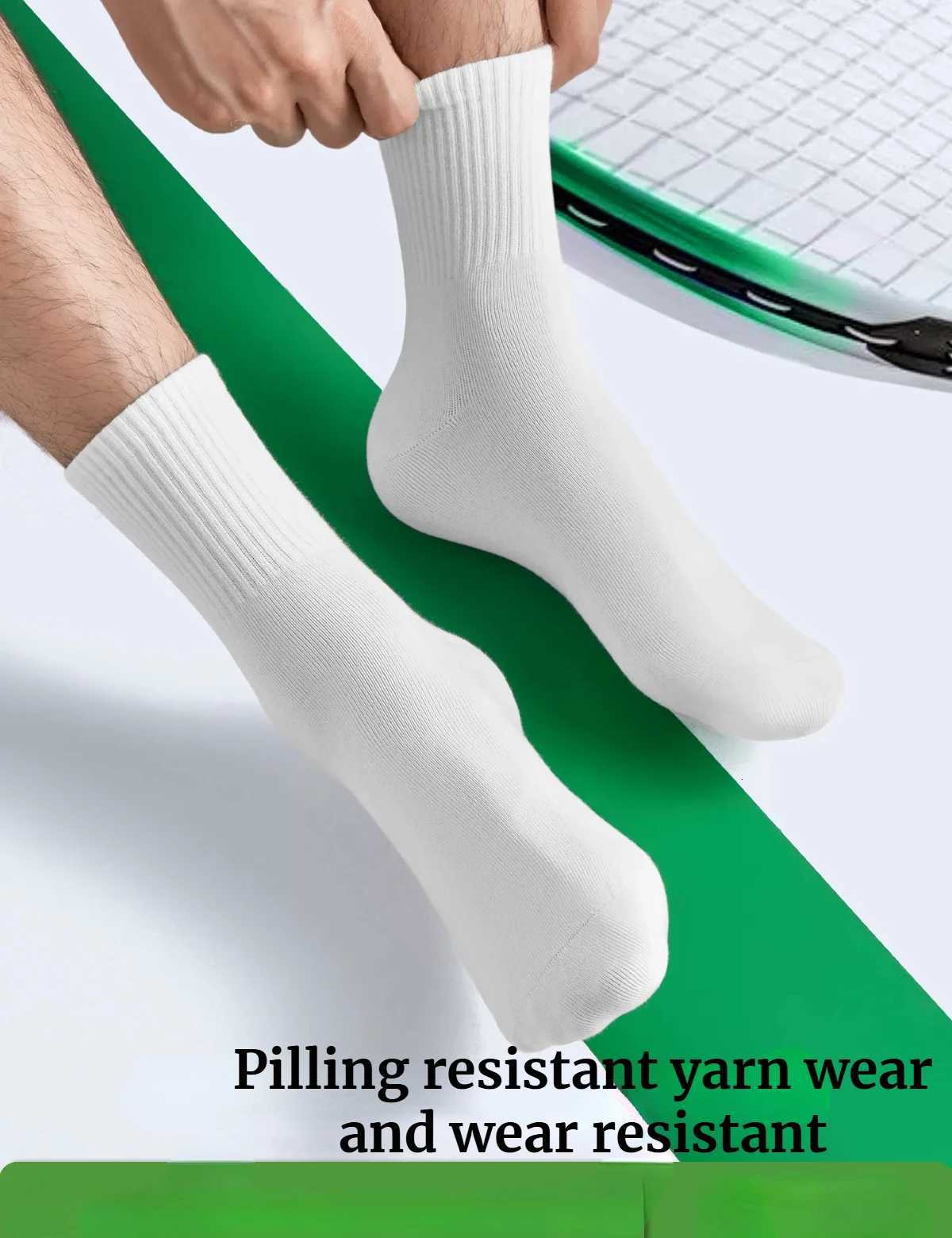 36Pairs of Plain Black and White Socks Simple and Comfortable MidCalf Socks Suitable for Autumn and Winter Mens Socks H260513