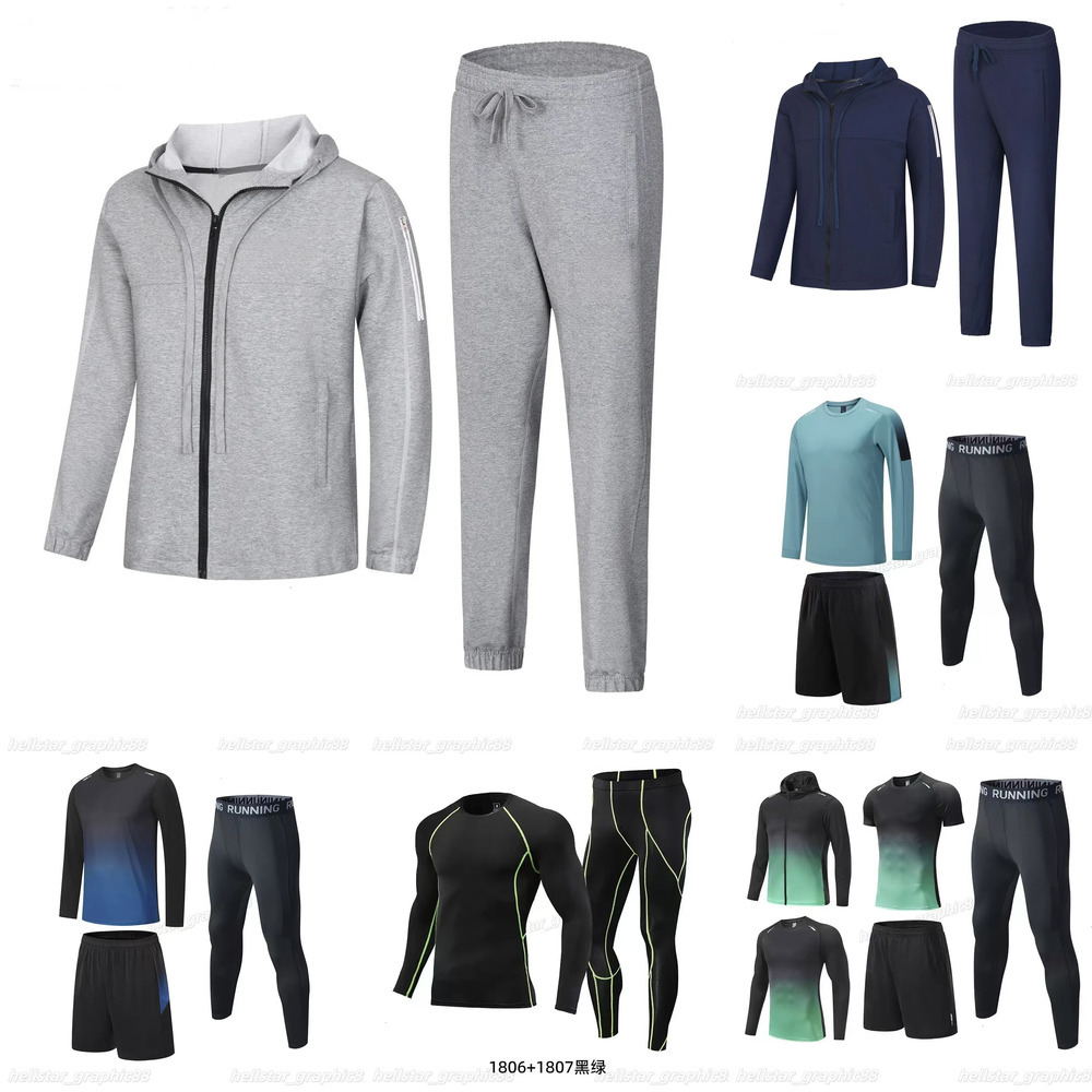 armoure High under quality designer underamour Men 3-piece set tracksuit armoure Sportwear Suit Brand Tech Zipper Hoodie Men Casual Sweatshirt Jogger Pants Set