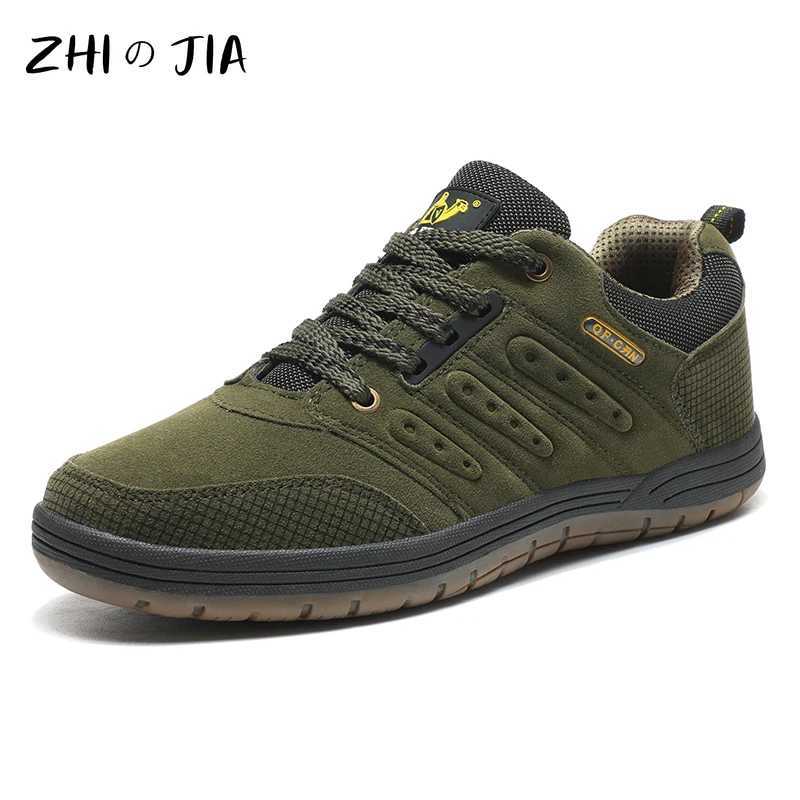 New Arrival Classics Style Men Hiking Shoes Lace Up Men Sport Shoes Wearresistant Outdoor Jogging Trekking Sneakers Camping C251014