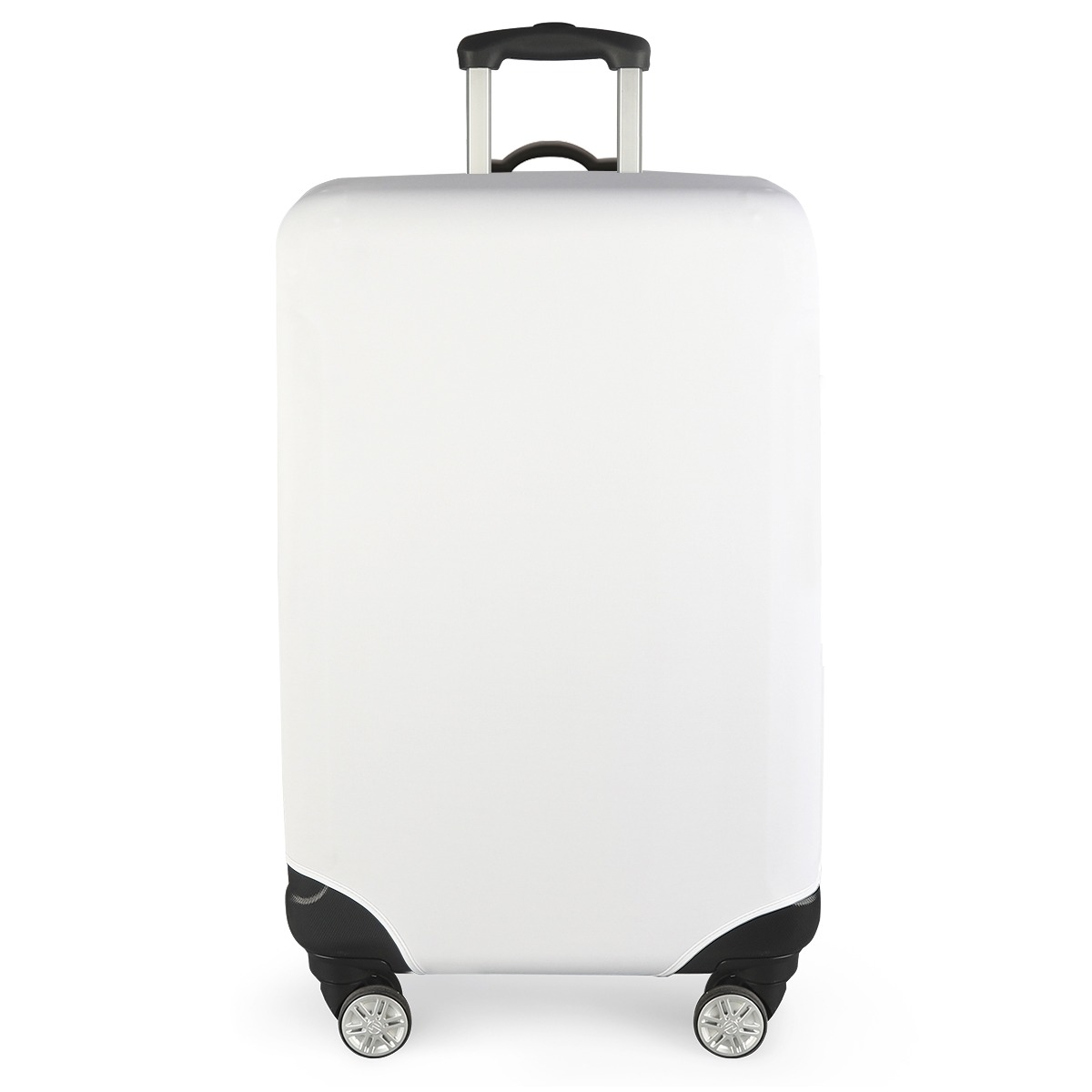 DHgatepod Allover Print Luggage Cover with Belt | Universal Suitcase Protector | Scratch Resistant Travel Case Covers