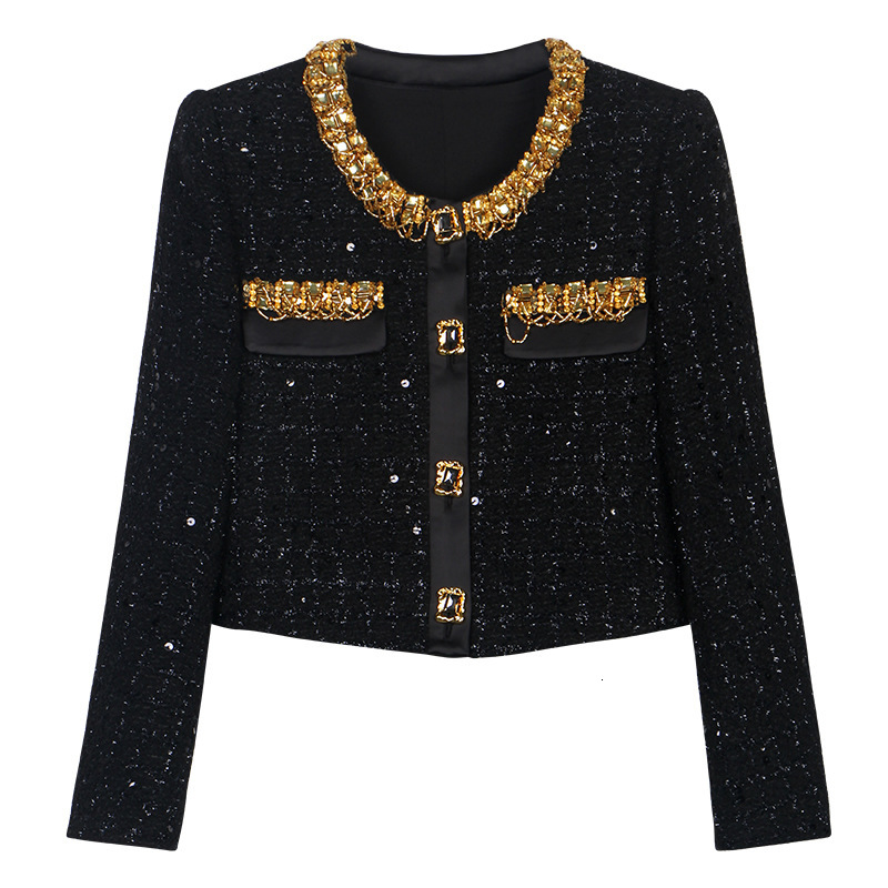 2025 Luxury Autumn/Winter Designer Jacket New Top Fashion design Social Light Luxury Social High End Elegant Design Jacket