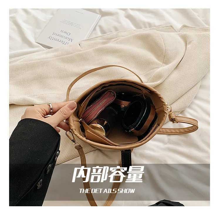 Luxury Designer Lock PU Ctrast Color Plaid Wens Handbag Casual Crossbody Bag Bucket Tote D251014