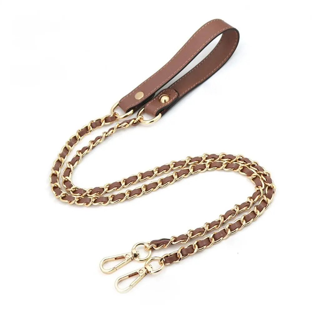 29cm120cm PU Leather Belts Straps Steel Bag Chains DIY Detachable Replacement Purse Chain Bag for Handbags Handle Accessories 251010 - view 6