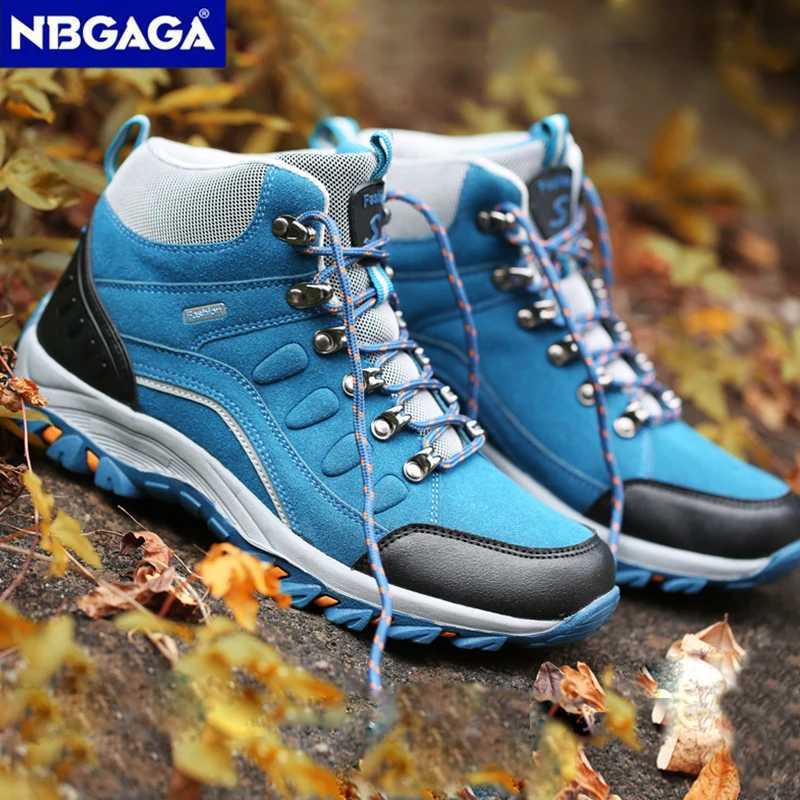 Outdoor Mountaineering Shoes Fashion Womens Wearresistant Hiking Sneaker Comfortable Anti Slip Hunting Sports Walking Shoes C251014