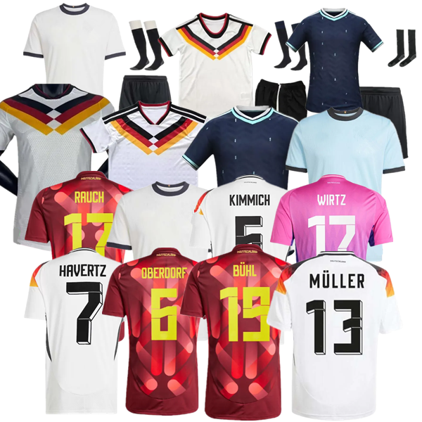 125 Year Anniversary 2025 football jersey Germanys woman Soccer Jerseys 25 26 Player Version HUMMELS KROOS GNABRY MUSIALA MULLER HAVERTZ Whiteout mens kids uniform