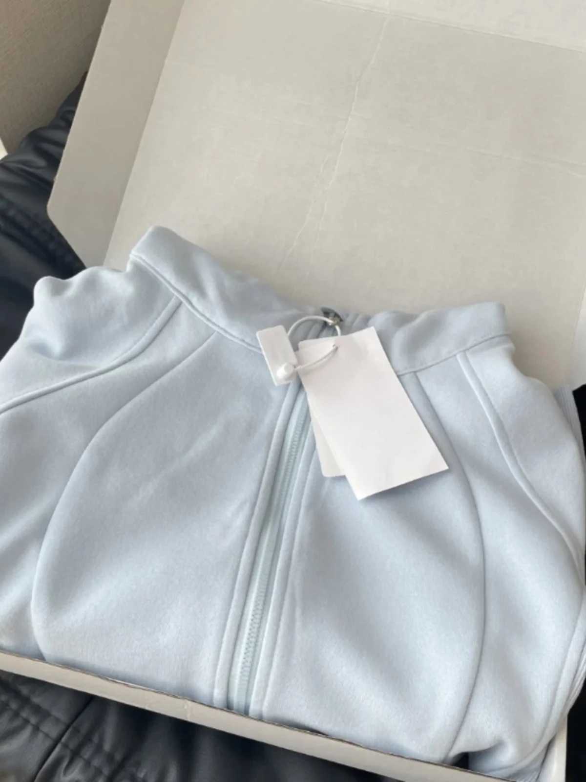 Early Spring American Sle Slim Fit Sportswear Hoodie Womens Autumn Winter Cloes Casual Open Cardigan Top Coat W251014