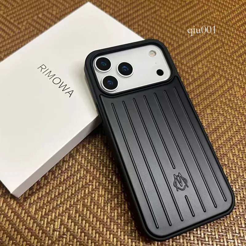 Top-quality Suitcase Designer Phone Case for Apple iPhone 17 Pro Max 16 15 14 Polycarbonate Aluminum Alloy MagSafe Weave Back Cover Coque Funda Titanium