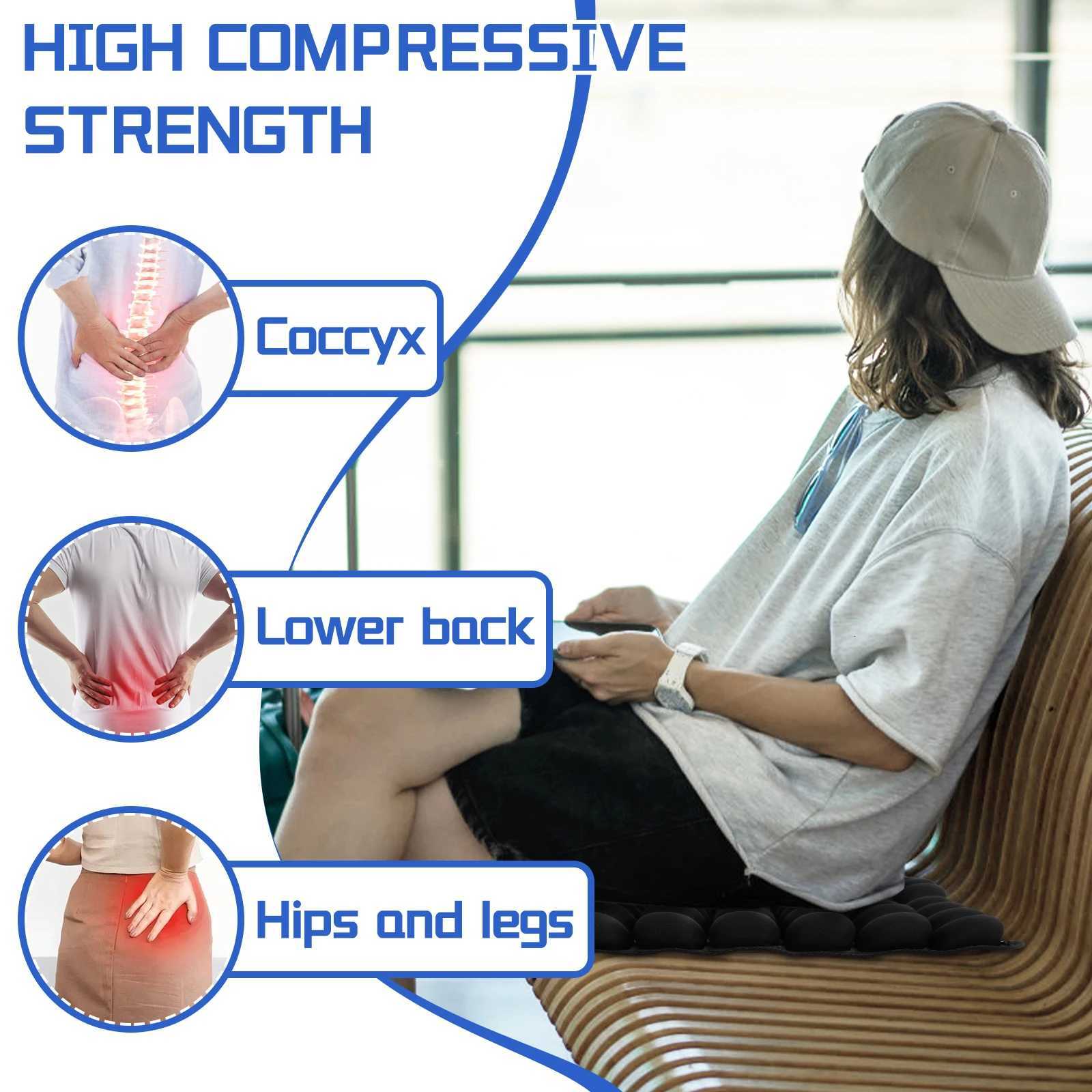 Air Bags Travel Cushion High Rebound Pressur 3D Air Cell Seat Cushion Lightweight Breathable for Car Office Chair Home C251014