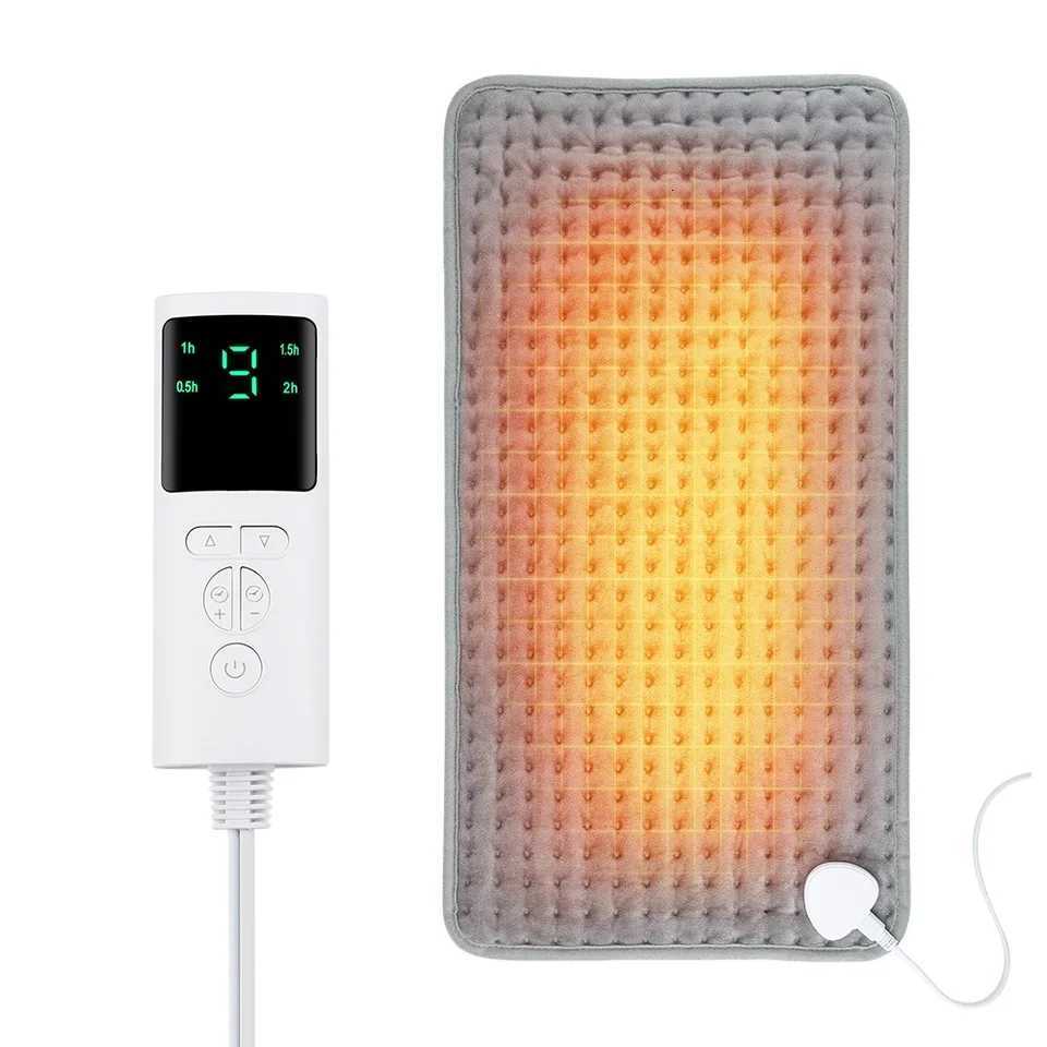 Electric Heating Blanket Thermal Pads Warmer 9 Levels Heated Mat SoftSafe Winter Body Back Leg Warmer Pads Home Use 6030cm Y251014