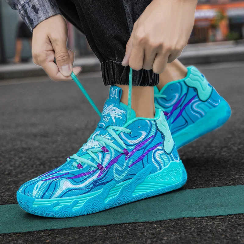 2025 New Basketball Shoes Men Breathable Comfortable Sneakers Training Sports Basketball Sneakers Women Shoes Free Shipping M251014