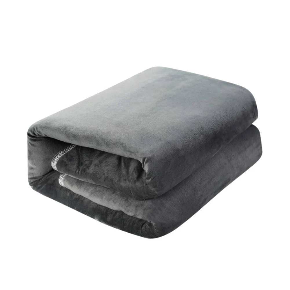 Electric Blanket 220V110V Heated Throw Blanket Flannel Blanket Mattress 2 Heat Settings With Switch Winter Body Warmer 150x65cm Y251014
