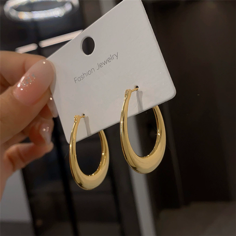 Fashion South American Hoop earring designer for woman AAA Cubic Moissanite 18k Gold Plated Earrings Copper Jewelry Silver Circle Earringy Valentines 