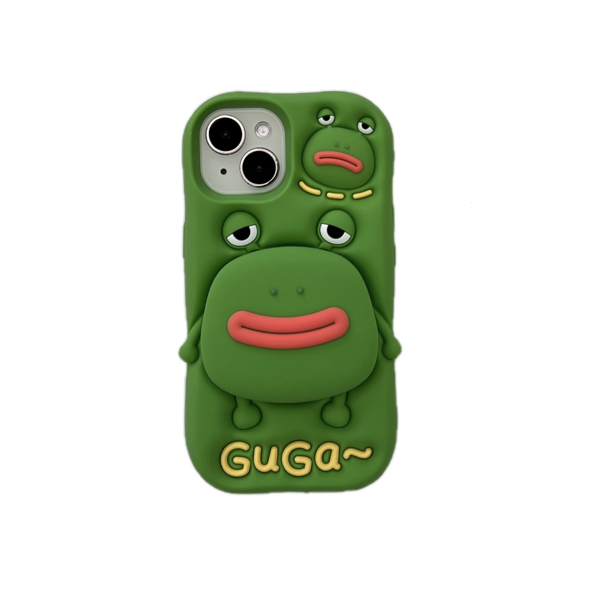 Cute 3D Luminous Stand Turtle Glowing Phone Case for iPhone 16 Pro Max - Stand & Grip with Turtle Glowing Design - Girly Aesthetic Kawaii Soft Silicon