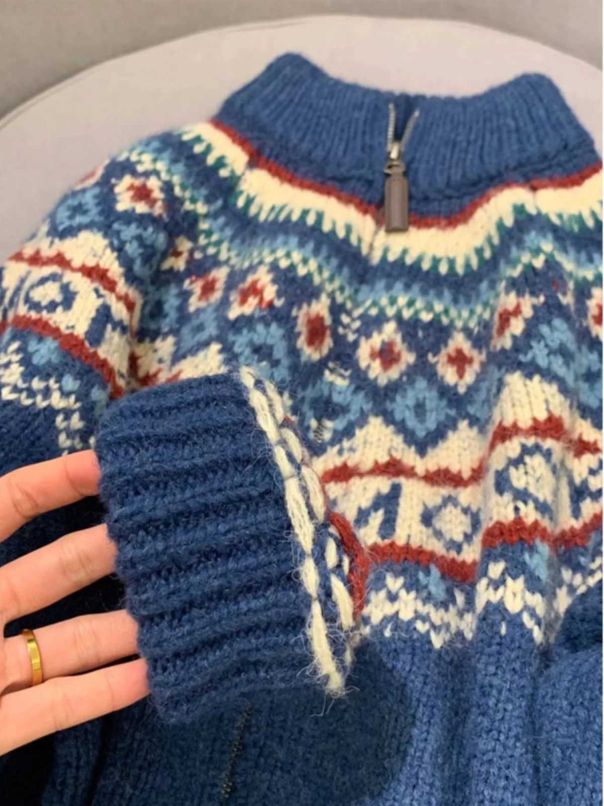 Japanese R ien Knitted Cardigan Women Turtlene Sweater Autumn Winter Loose Soft Warm Coats Womens Knitwear Tops W251014