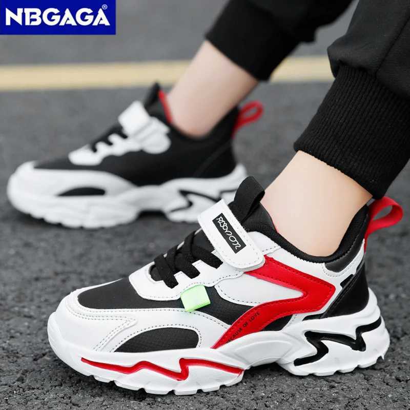 Four Seasons Sport Kids Sneakers Boys Casual For 5-16Years Children School Walking Non-slip Outdoor Running Shoes Leather XJ250701 XJ260303