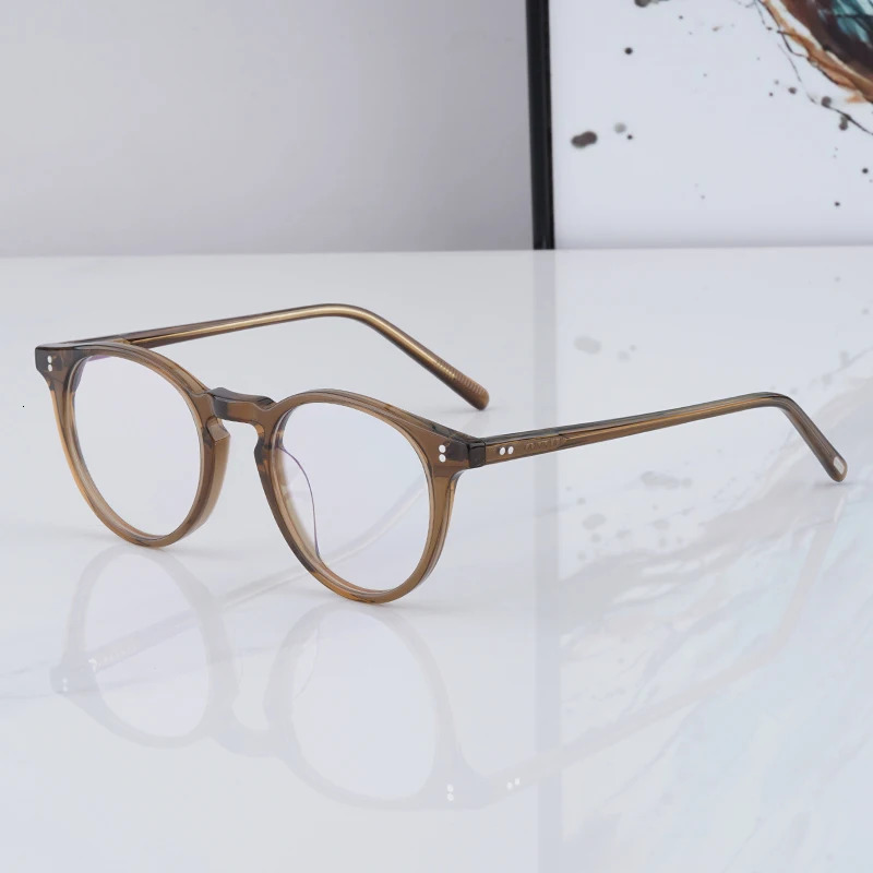 Small Face Glasses Frames Vintage Round Men Women OV5183 Omalley Eyeglasses For Female Male Eyewear 251014