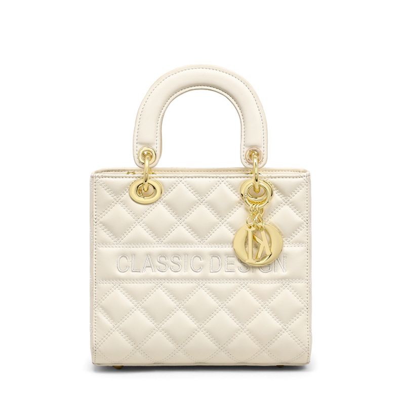 2025 new Princess Diana bag messenger bag high sense niche leather summer handbag Designer bags