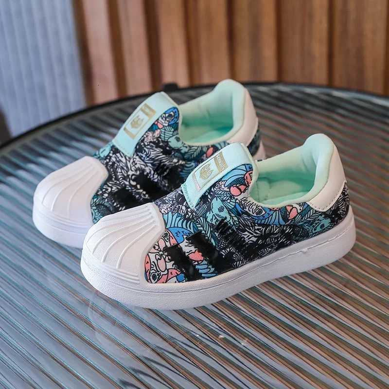 Kids Toddler Board Soft Sole Fashion Spring Childrens Sneakers Casual Baby Boys Girls Small White Shoes C260130
