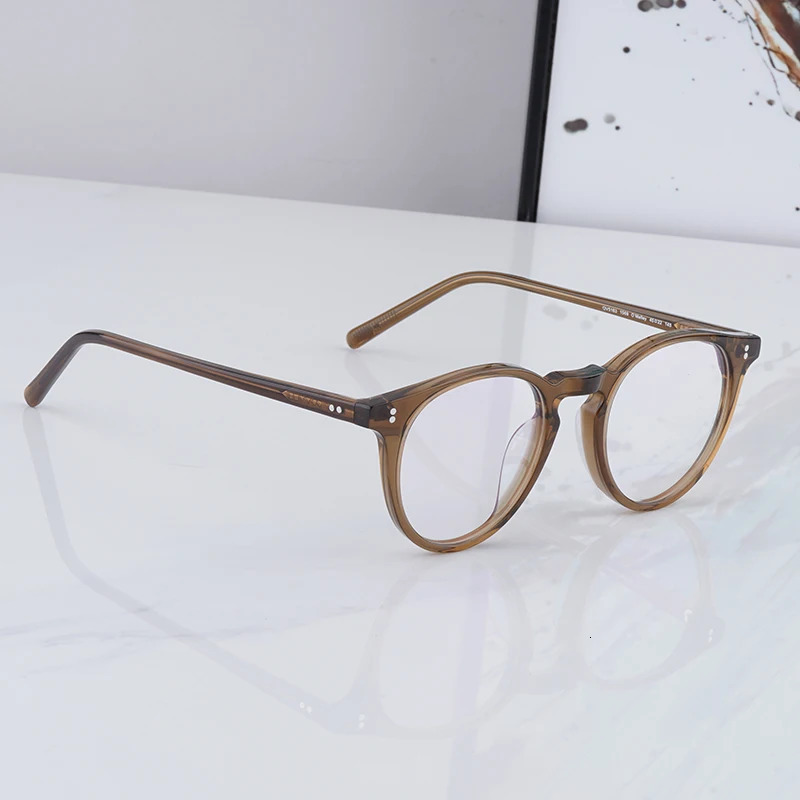 Small Face Glasses Frames Vintage Round Men Women OV5183 Omalley Eyeglasses For Female Male Eyewear 251014