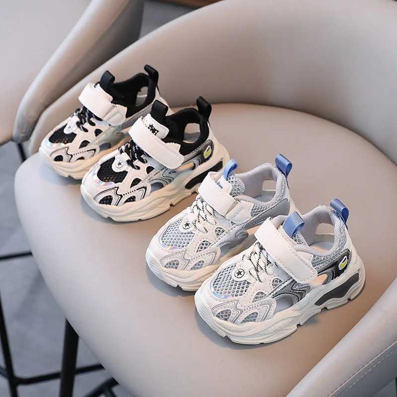 Children Girls Sports Soft Sole Outdoor Running Boys Breathable Mesh Sneakers Casual Toddlers Walking Shoes H260130