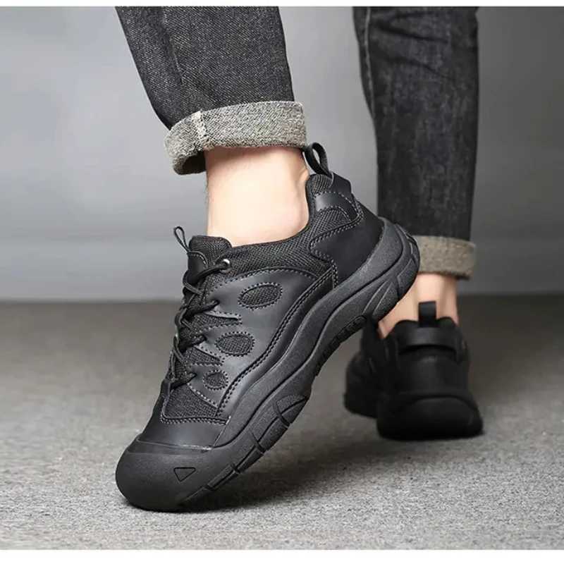 Spring and Summer Patchwork Mesh Round Toe New Brand Breathable Laceup Flat Lowtop Fashionable and Trendy Hiking Shoes C251014