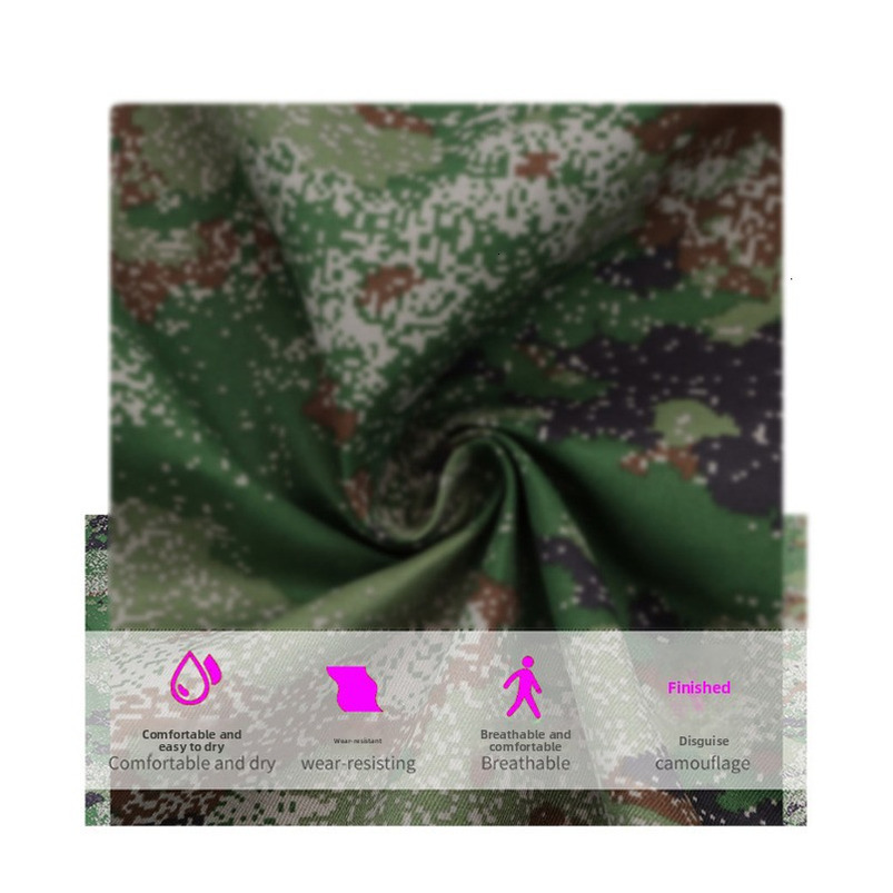 New Thickened Twill Camouflage Clothing Table Tablecloth Seat Cover Curtain Fabric Gabardine Wholesale