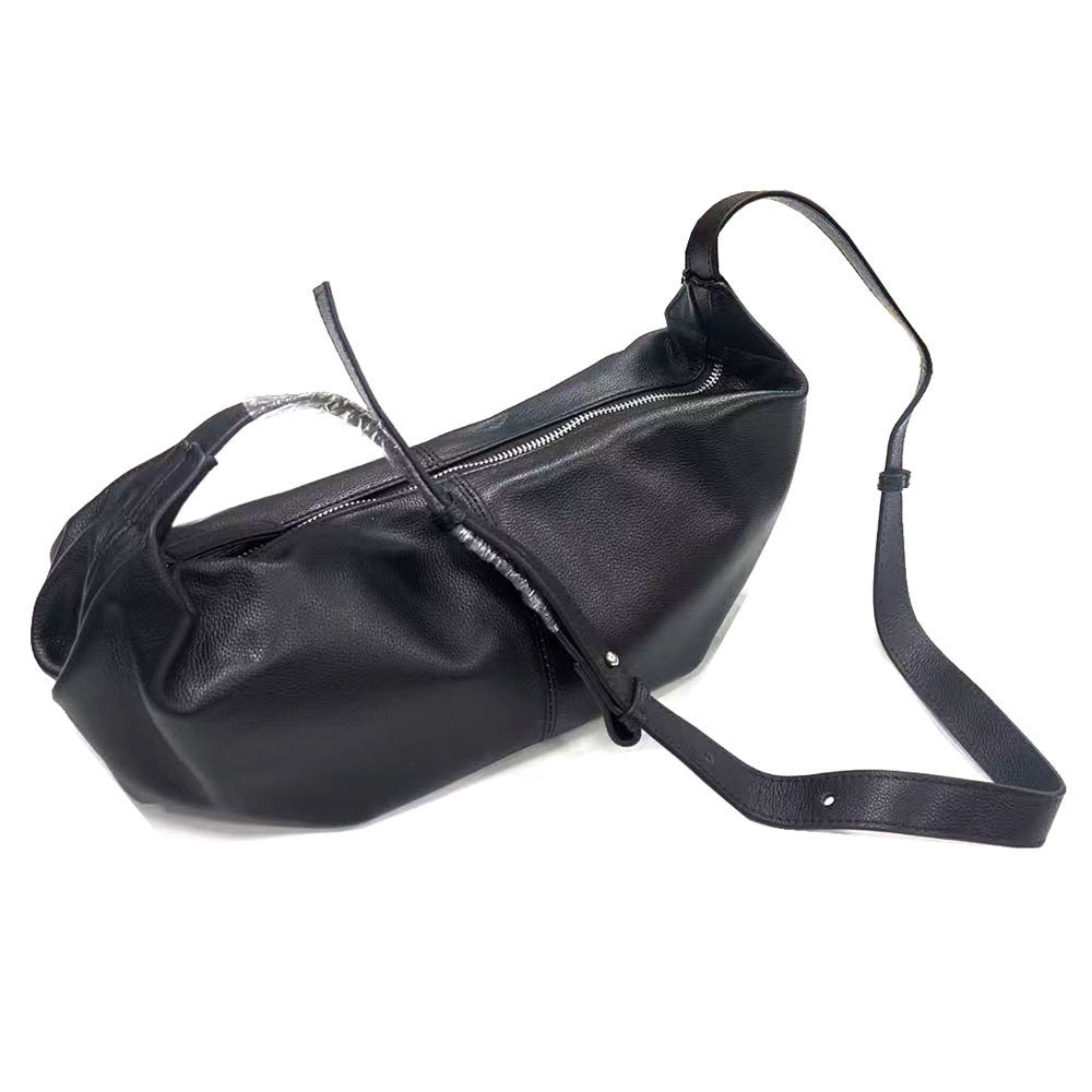 Cloud Dumpling Bag Drawstring Womens Bag Adjustable Shoulder Strap Crossbody Handbag Textured Underarm Bag 250901