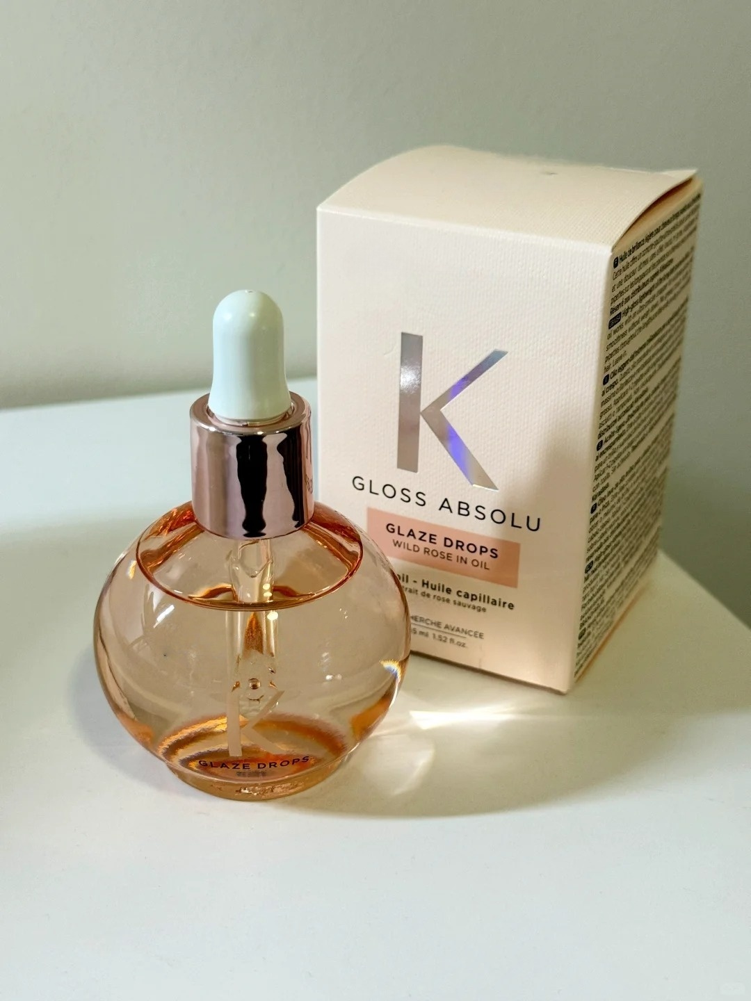 KERASTASE Care Repair Moisturizing and Smooth Hair 45ml Essential Oil Gloss Absolu Huile Caplllaire