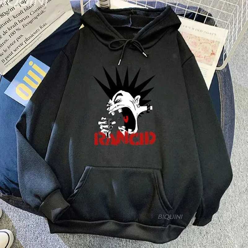 Sudaderas Hombre Rancid Band Hip Hop Hoodies Oversize Fashion Heavy Mental Sweatshirts Trendy Men Long Sleeve Pullovers J251203