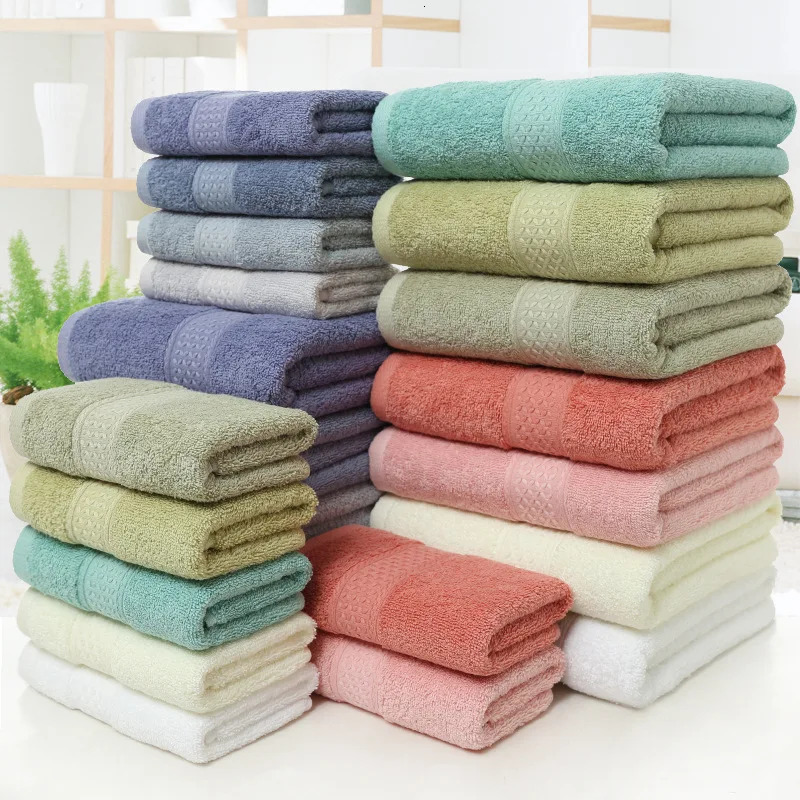 Large Cotton Super Absorbent Thick Towel Bath 70140 Soft Comfortable Beach 251013