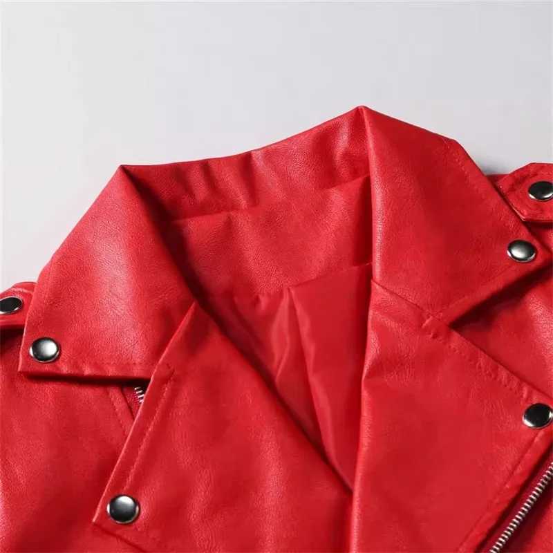 2025 New Men Solid Color Imitation Leather Jacket Red Fashion Homme Oblique Zipper Biker Coats Male Bar KTV Casual Top J251014