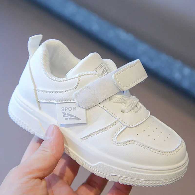 Baby Kids Spring Autumn New Small White Tennis Sneakers Children Soft Sole Anti Slip Sneaker Toddler Casual Sport Shoes H260130