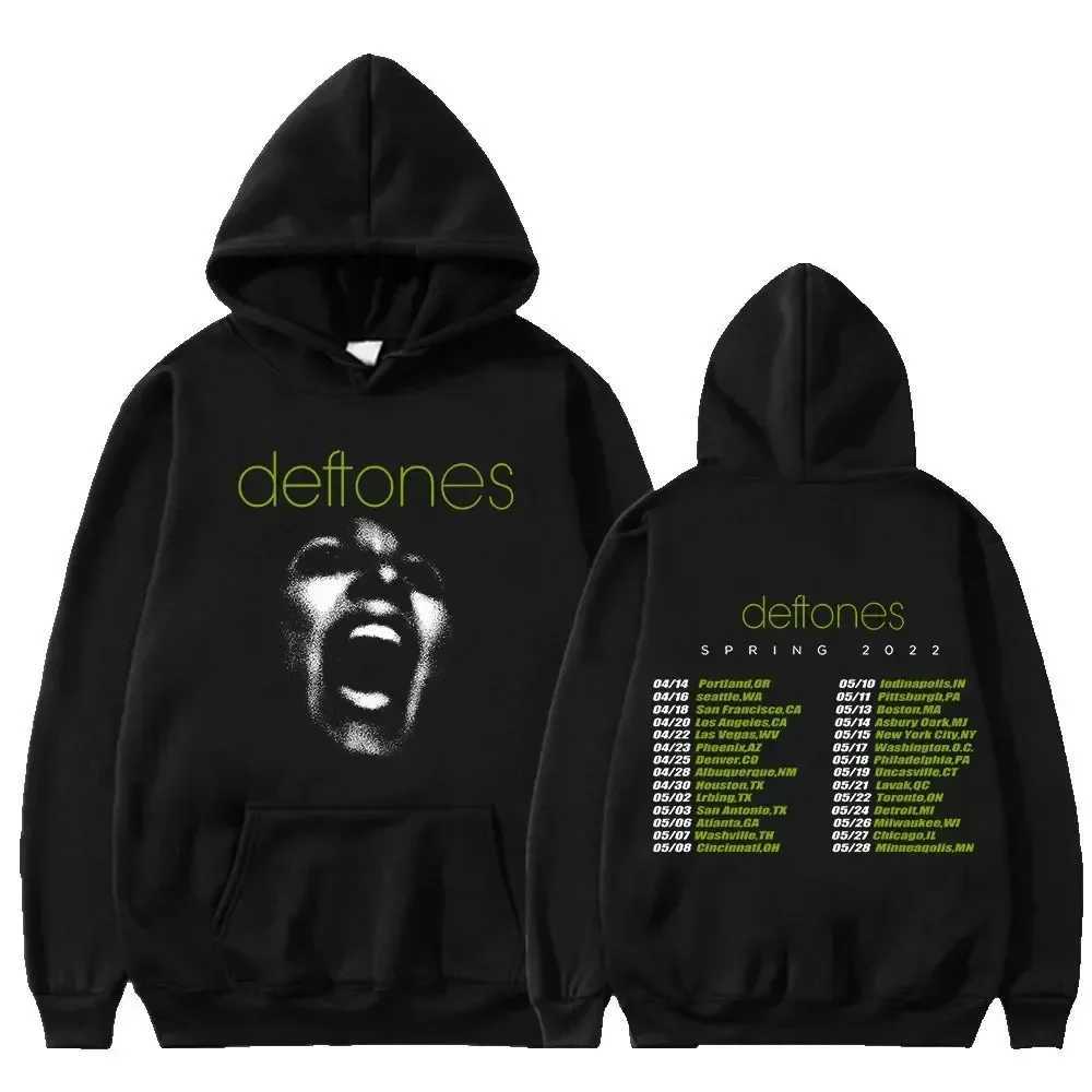2024 Deftones Fashion Prevalent Print Hooded Men Women Plus Size Hoodies Retro Punk Sweatshirt Unisex Personality Streetwear J251203