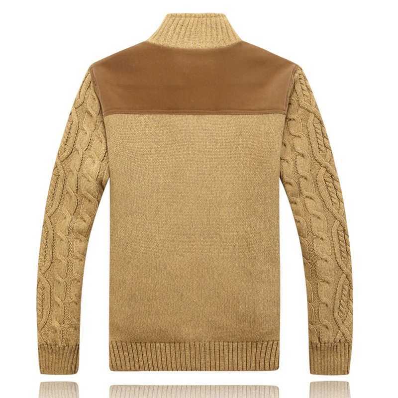 Winter Mens Cardigan Sweaters Fashion Men Fce Warm Knitted Sweater Coats Men Cotto Snow Wool Knitted Cardigan Coats Cloing W251014
