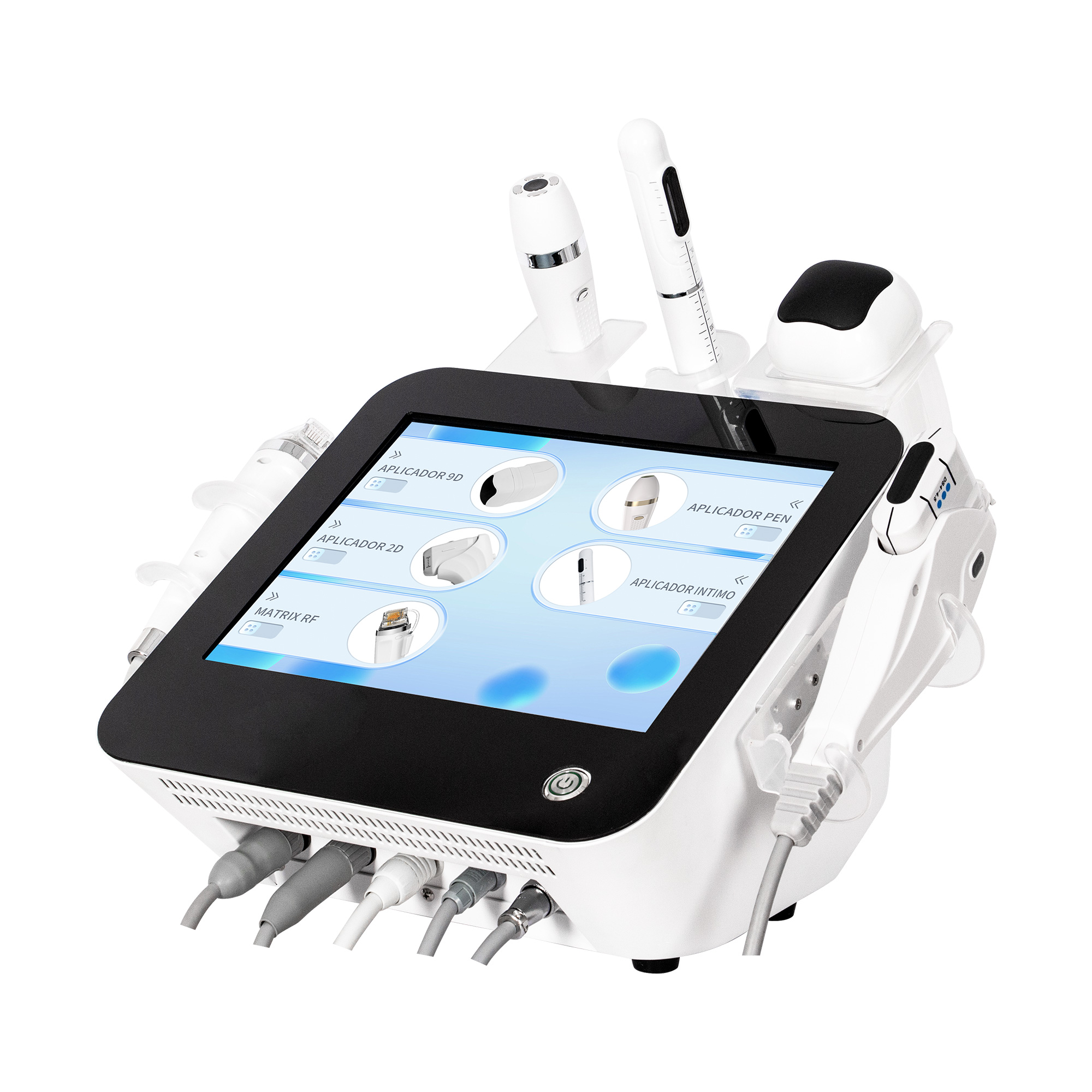 Professional 5-In-1 Hifu Device - Microneedling + Intimate Care - Eye Rejuvenation & Fat Burning - Multi-Functional Beauty Machine