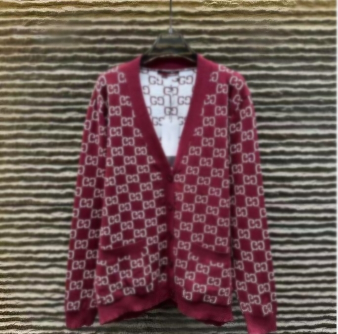 Sweater Women Autumn Round neck Designer Cardigan Women Sweater jumpers Striped Long Sleeve jumpers High End Jacquard knitting Sweaters Coats