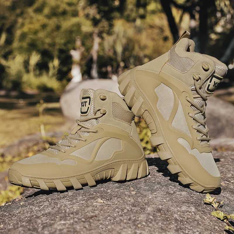 Classic Trendy Mens Ankle Boots Wear Resisting Hiking Shoes Comfortable Walking Sneaker Man NonSlip Treking Footwear Trainers C251014