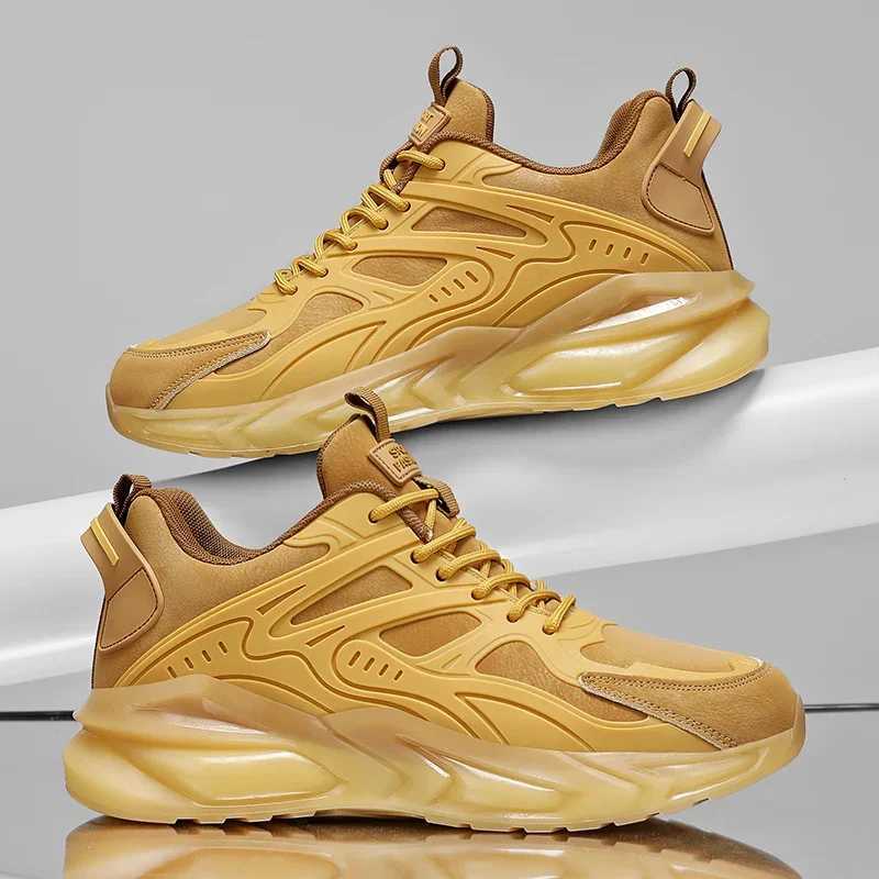 YRZL Sports Shoes for Men Lightweight Running Shoes Breathable Mesh Sneakers Anti Slip Comfortable Athletic Footwear Outdoor C251014